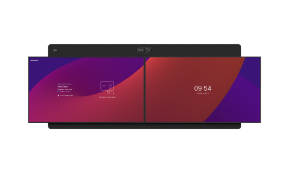 Visuel du Cisco Room Kit EQX tout en un double écran